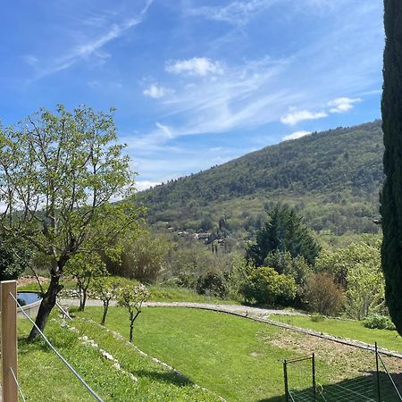 Luva D'Azur, Rez De Villa Le Riou - Le Vallon Le Bar-sur-Loup Exteriér fotografie
