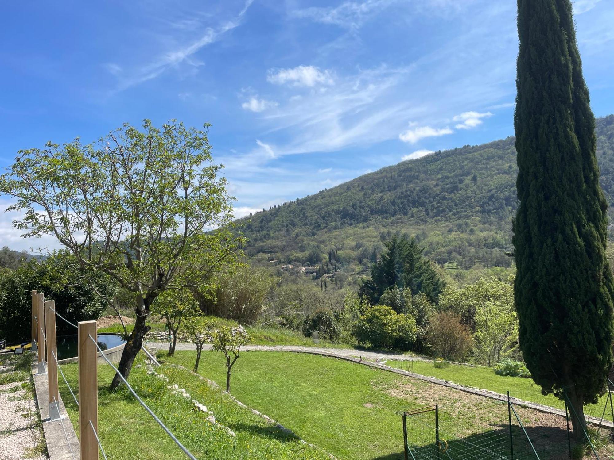Luva D'Azur, Rez De Villa Le Riou - Le Vallon Le Bar-sur-Loup Exteriér fotografie