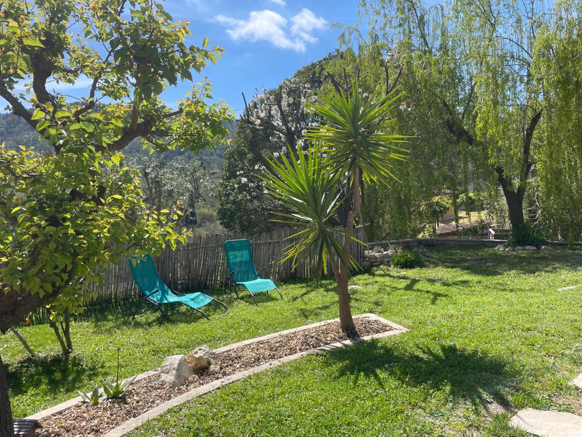 Luva D'Azur, Rez De Villa Le Riou - Le Vallon Le Bar-sur-Loup Exteriér fotografie
