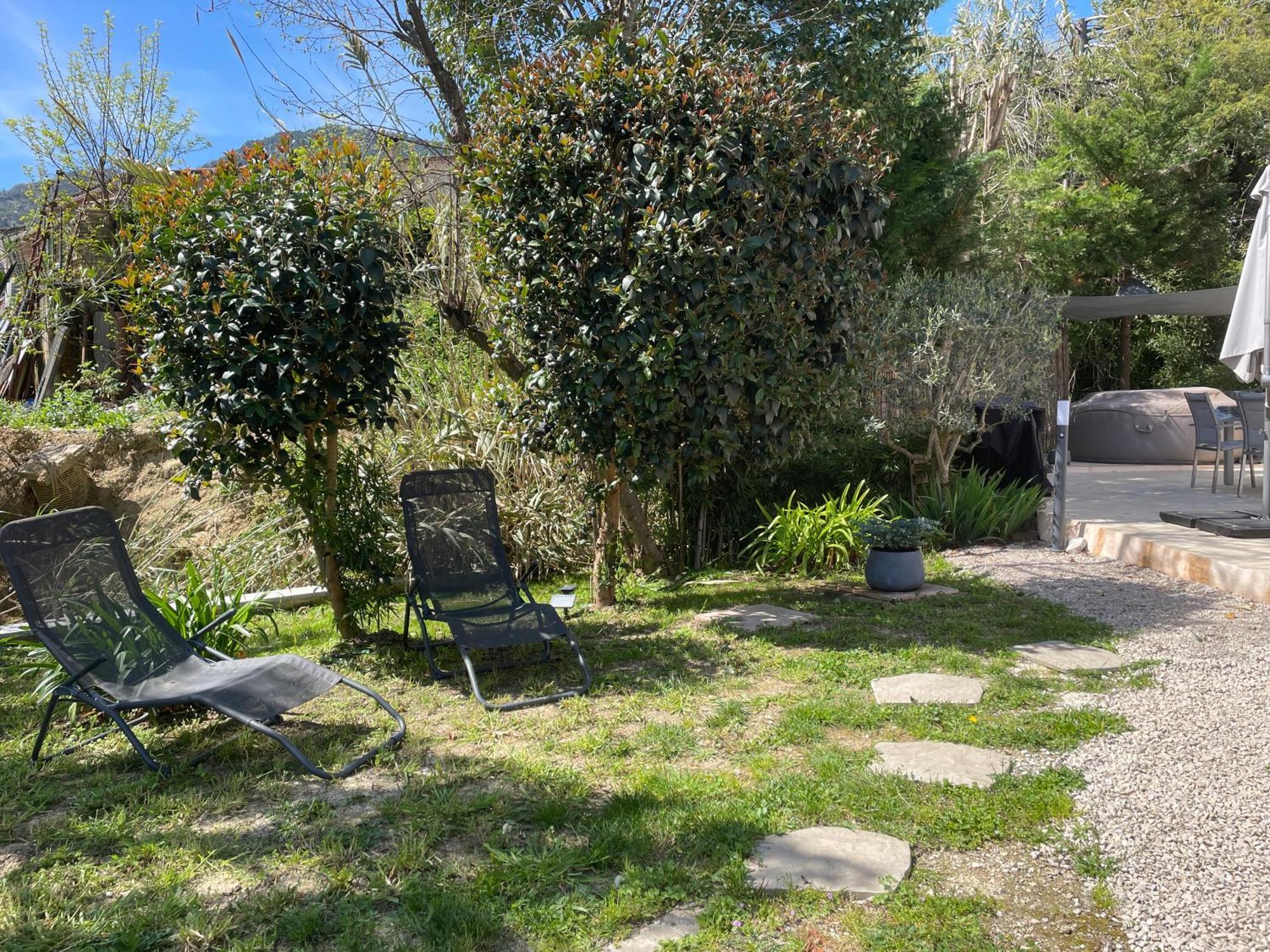 Luva D'Azur, Rez De Villa Le Riou - Le Vallon Le Bar-sur-Loup Exteriér fotografie