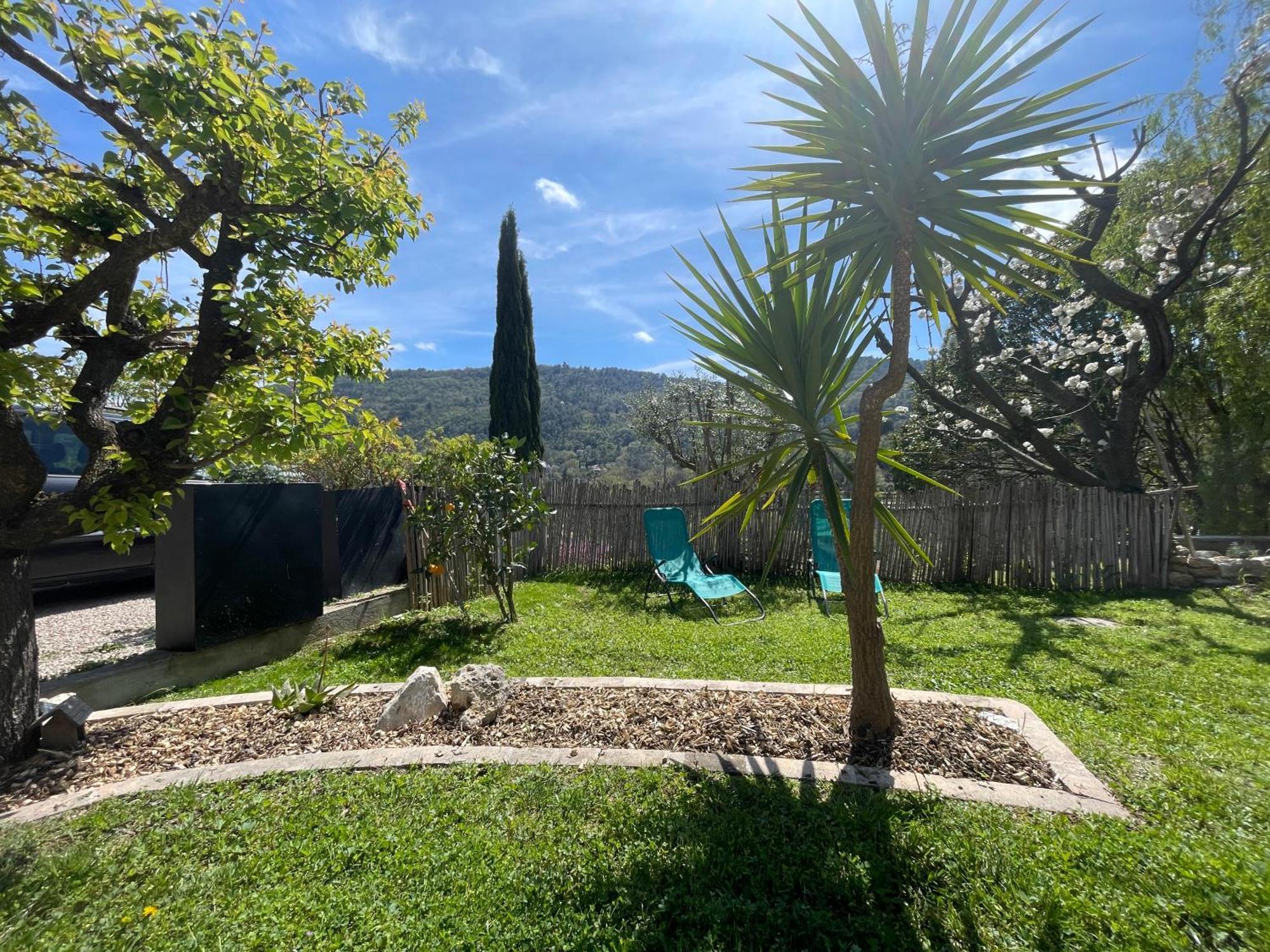 Luva D'Azur, Rez De Villa Le Riou - Le Vallon Le Bar-sur-Loup Exteriér fotografie