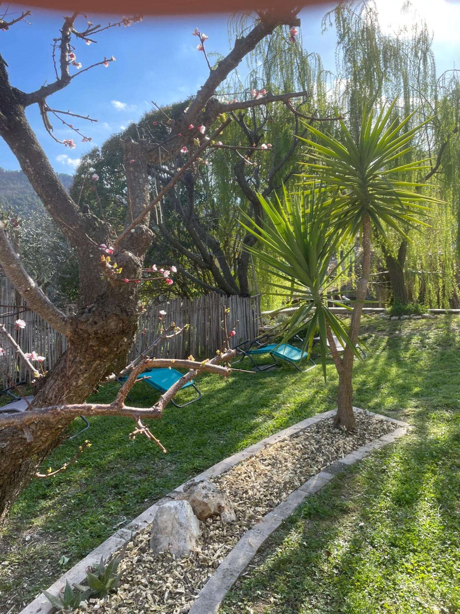 Luva D'Azur, Rez De Villa Le Riou - Le Vallon Le Bar-sur-Loup Exteriér fotografie