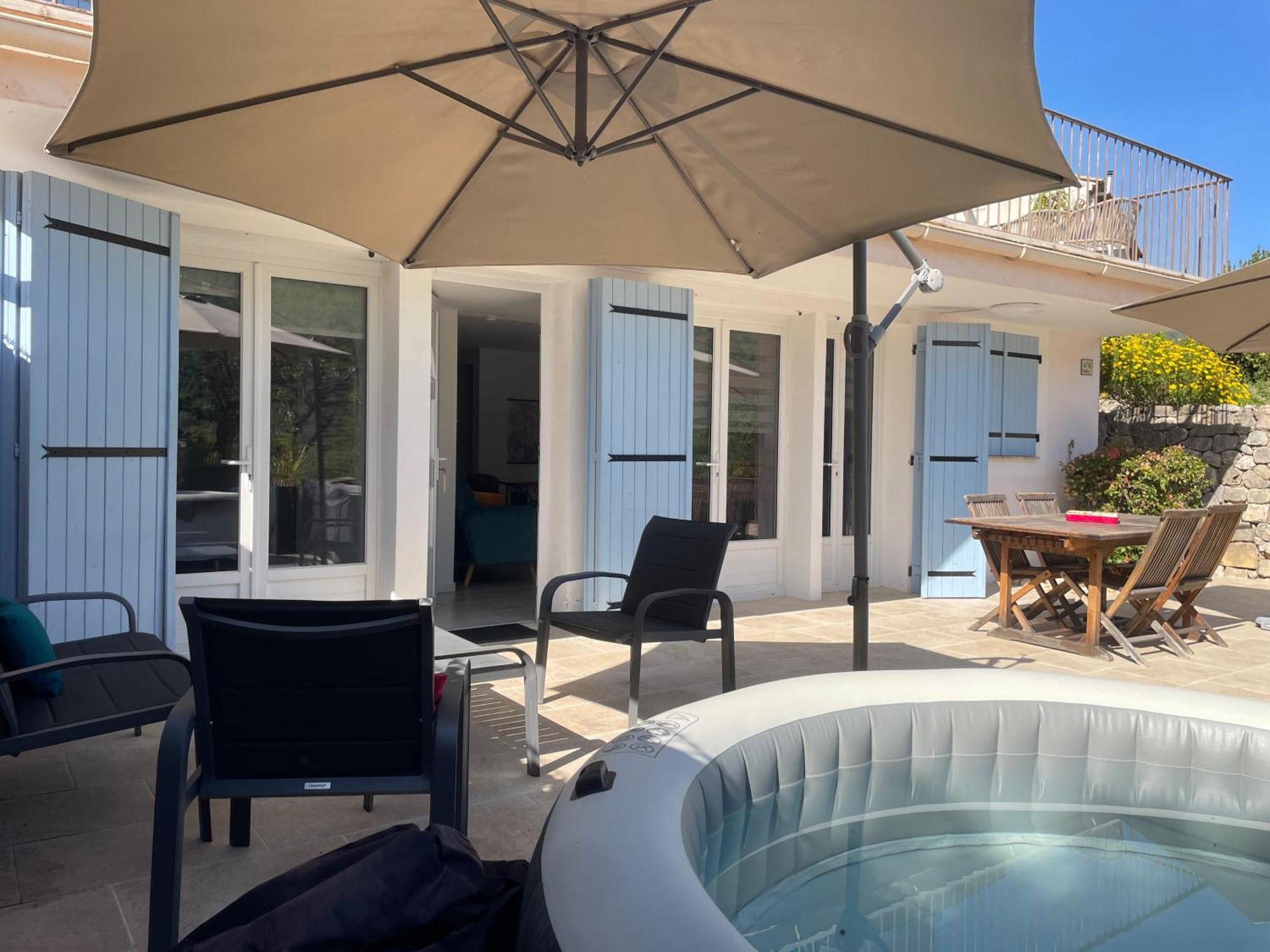 Luva D'Azur, Rez De Villa Le Riou - Le Vallon Le Bar-sur-Loup Exteriér fotografie
