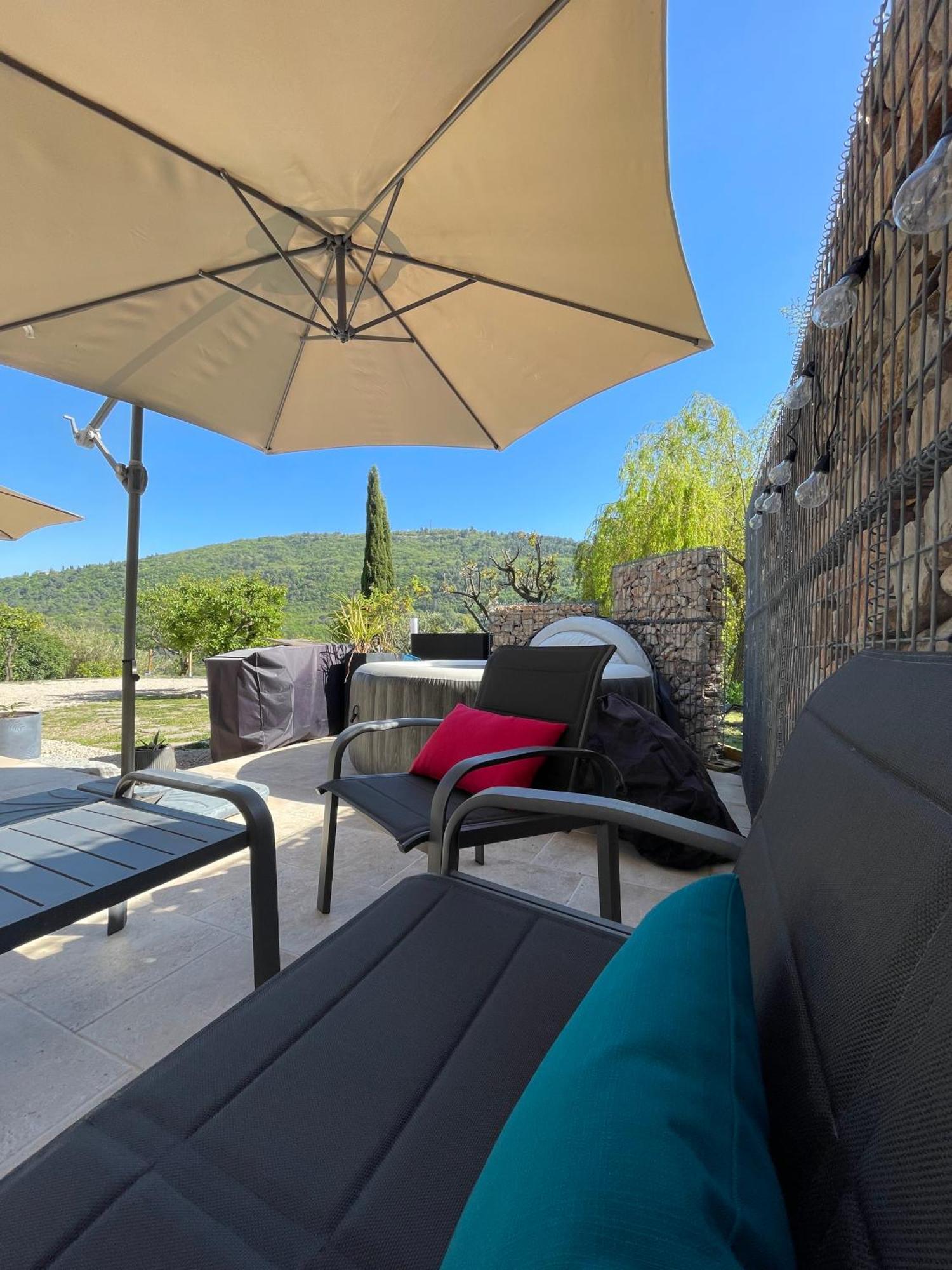 Luva D'Azur, Rez De Villa Le Riou - Le Vallon Le Bar-sur-Loup Exteriér fotografie