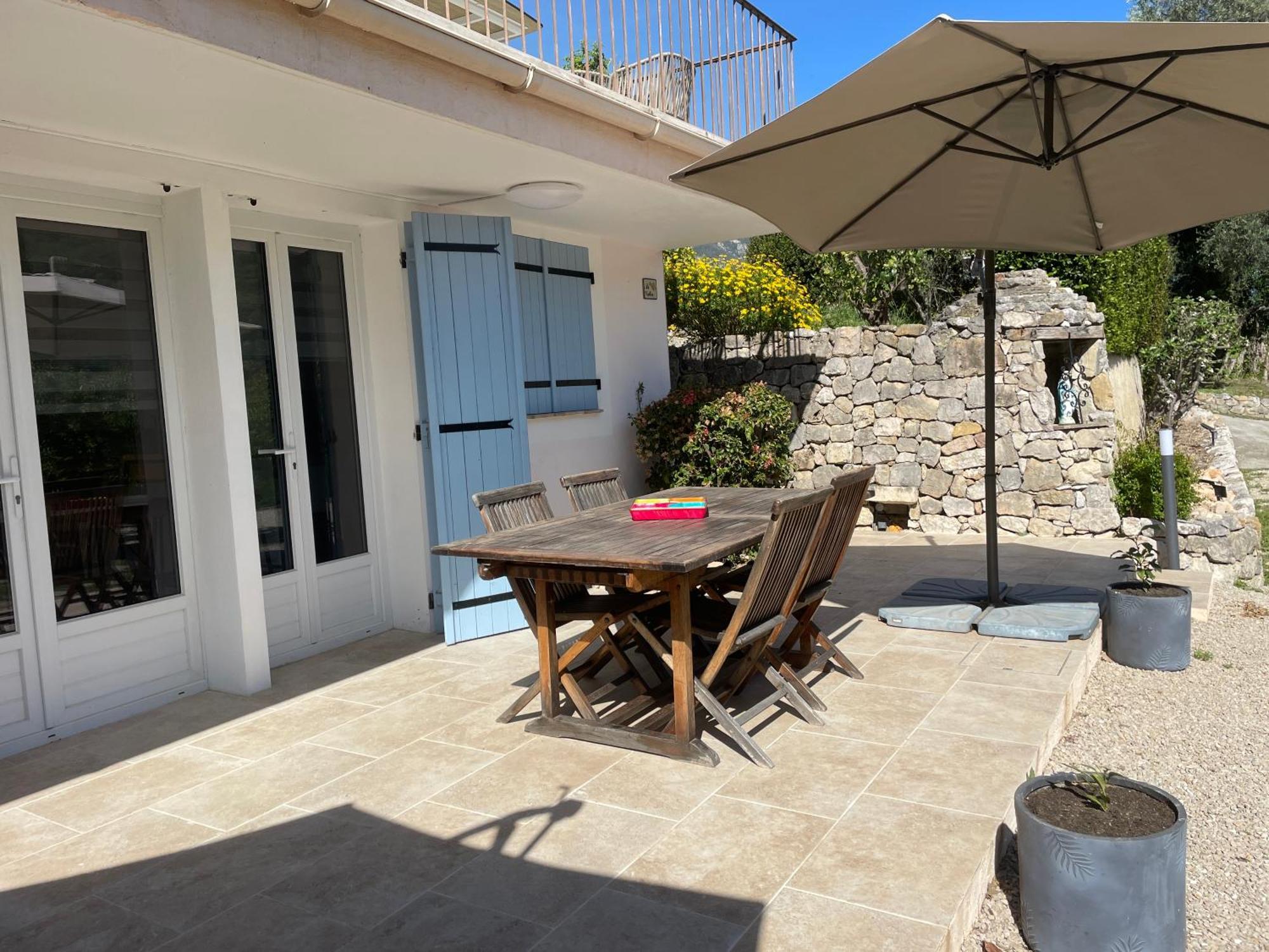 Luva D'Azur, Rez De Villa Le Riou - Le Vallon Le Bar-sur-Loup Exteriér fotografie