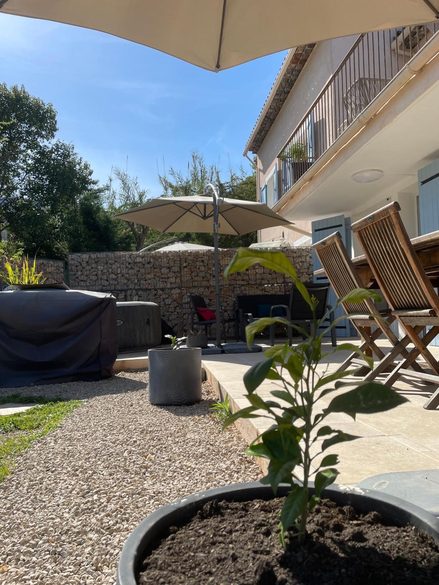 Luva D'Azur, Rez De Villa Le Riou - Le Vallon Le Bar-sur-Loup Exteriér fotografie