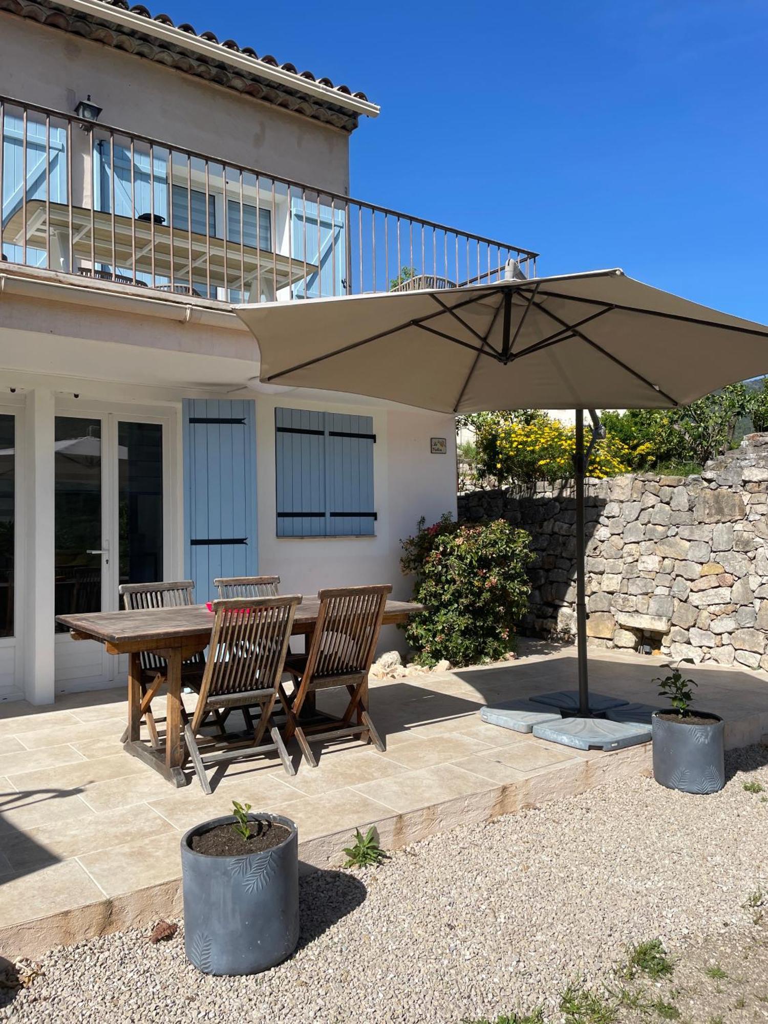 Luva D'Azur, Rez De Villa Le Riou - Le Vallon Le Bar-sur-Loup Exteriér fotografie